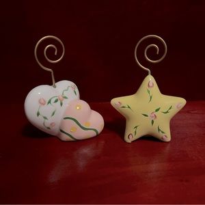 Heart & Star Photo Holders